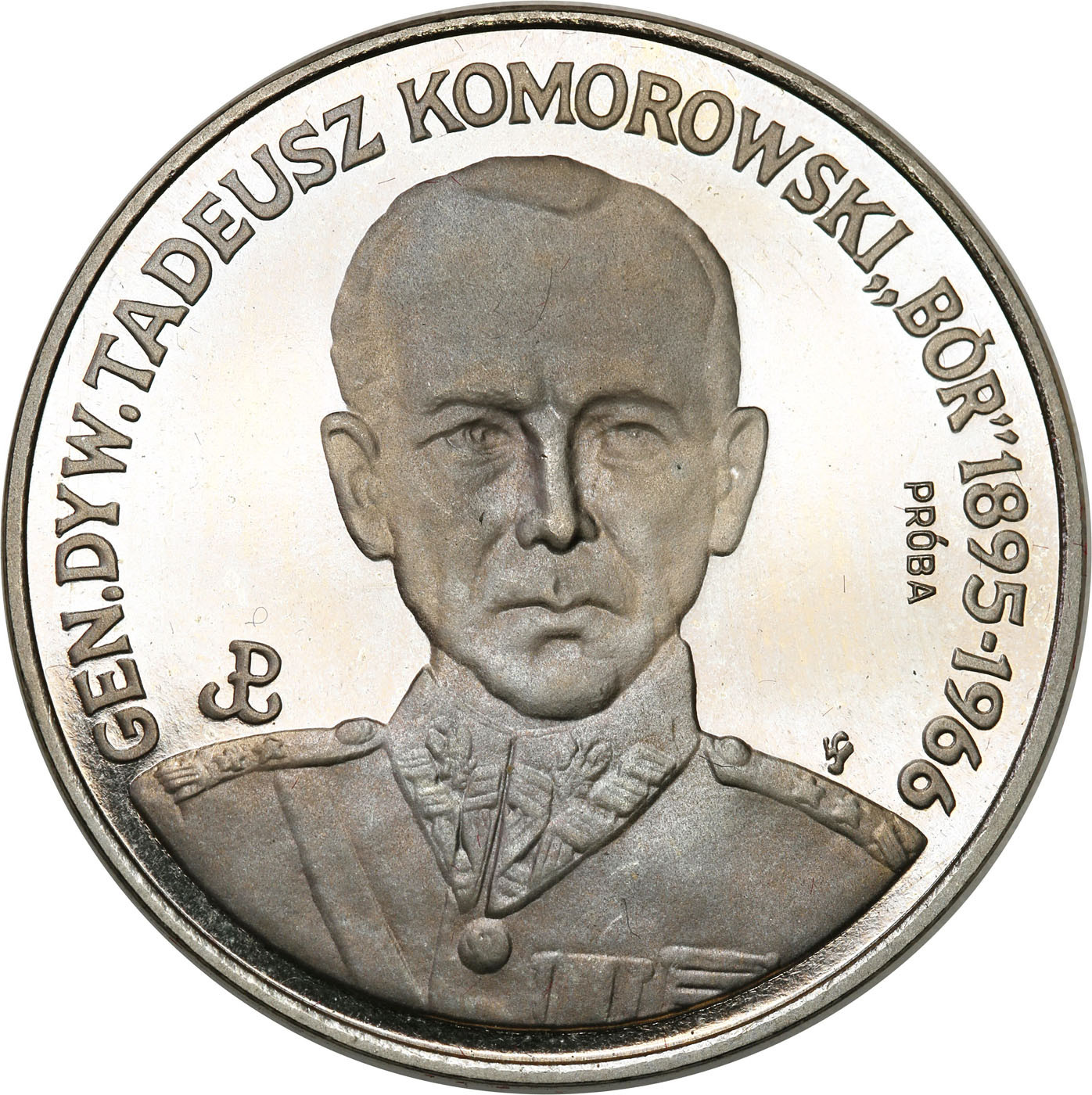 PRL. PRÓBA Nikiel 200 000 złotych 1990 – - Bór Komorowski